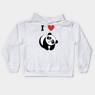 I love Pandas Kids Hoodie